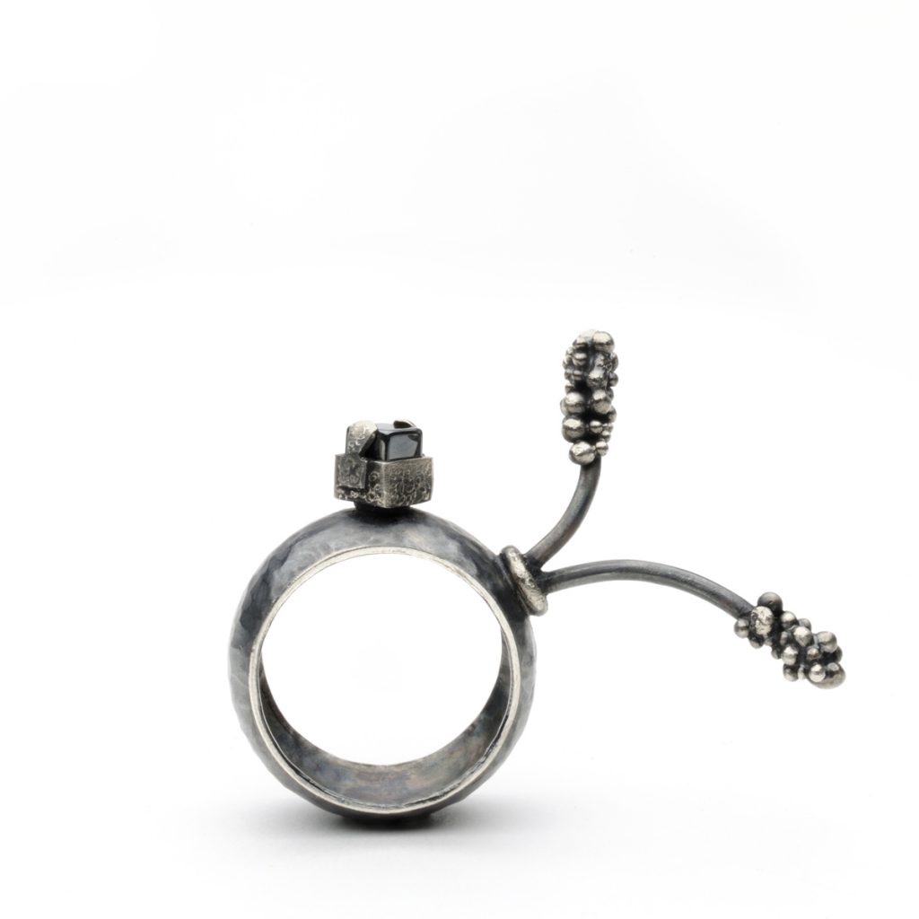DE-L-AUBE-AU-CREPUSCULE-II-bague-argent-2012-Patricia-Lemaire-photo-Ecliptique