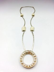 OHHH sautoir argent os 18perles d eau douce blanches 2017 Patricia Lemaire 14